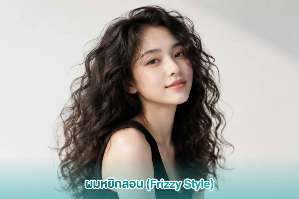 ผมหยิกลอน (Frizzy Style)