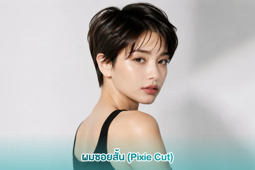 ผมซอยสั้น (Pixie Cut)