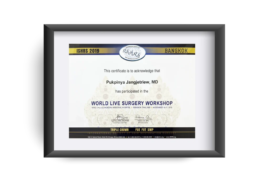 ISHRS World Live Surgery Workshop Certifications