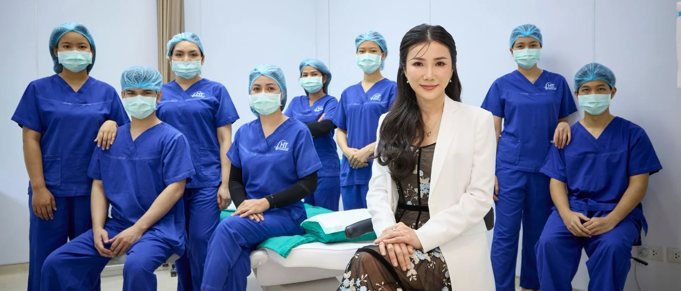 Dr. Patty and the Hairtran Clinic Team