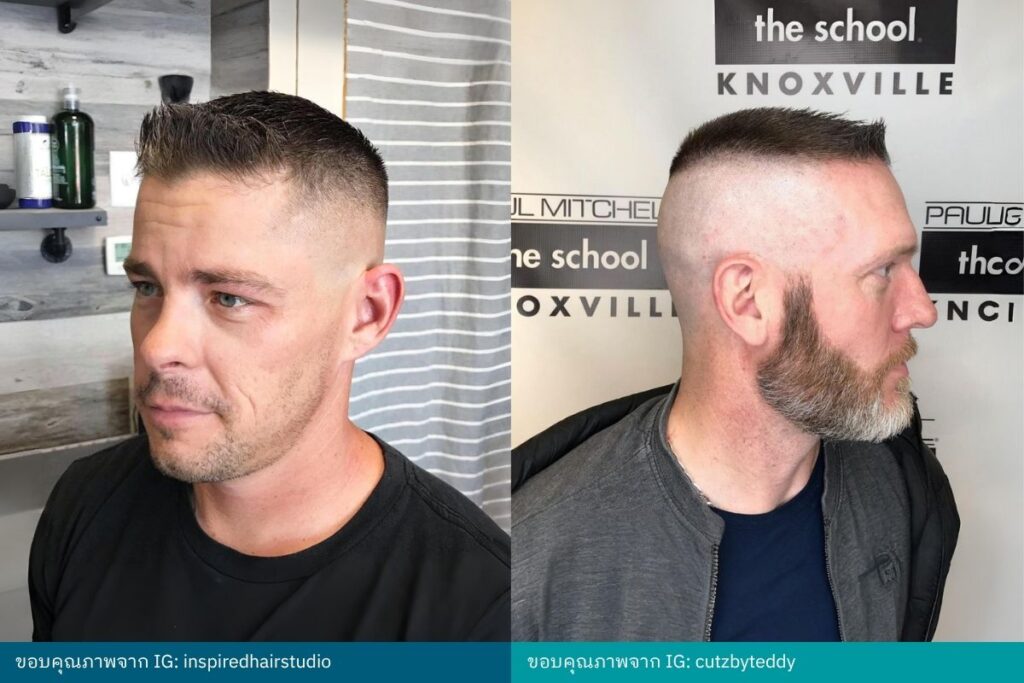 Military Cut ผมสั้น ทรงผมผู้ชาย