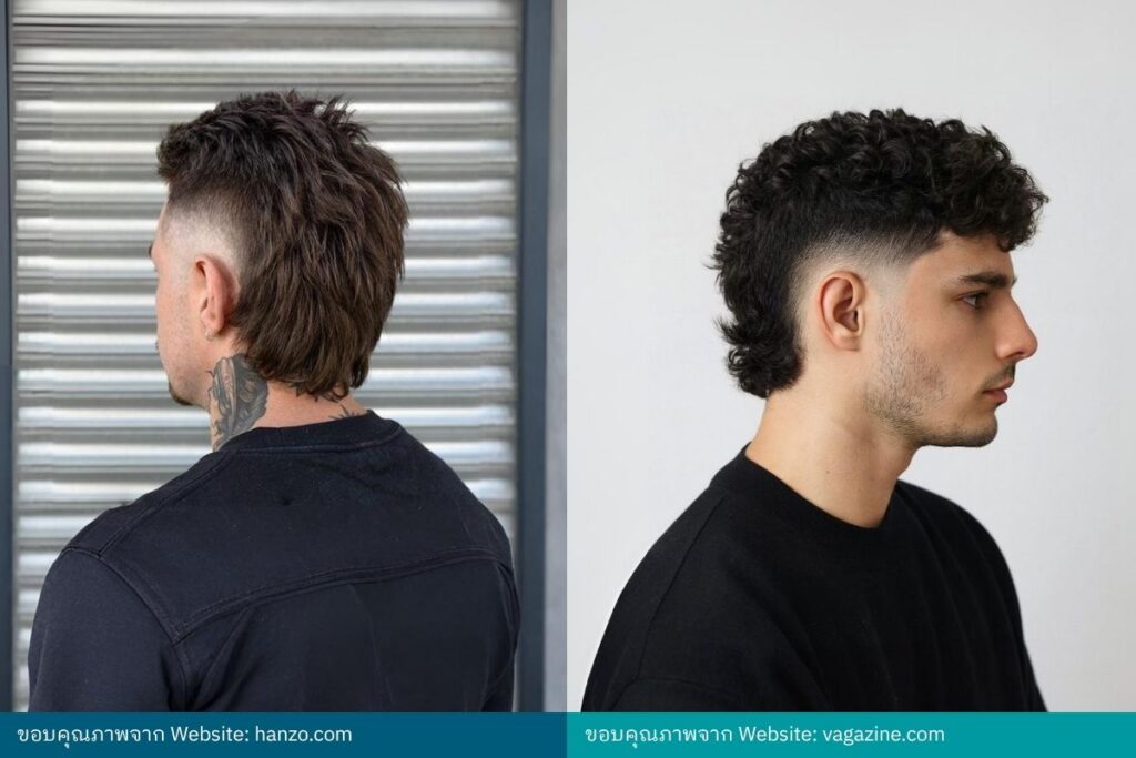  Mullet (Modern) ทรงผมมัลเล็ต