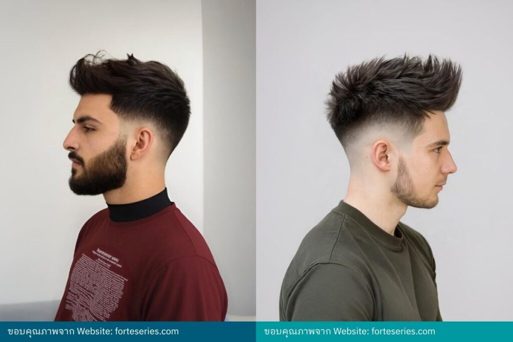 Faux Hawk ทรงผมผู้ชาย